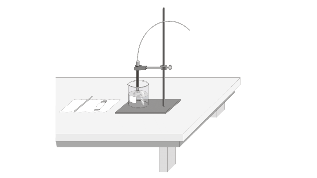 experiment to demonstrate diffusion in liquid